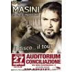 Concerto di Marco Masini Niente di Importante, Auditorium Conciliazione, Roma